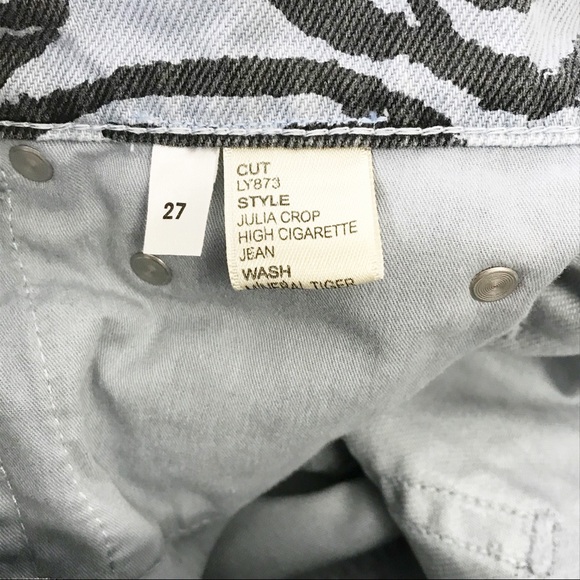 Reformation Julia crop high cigarette jeans - Picture 7 of 8